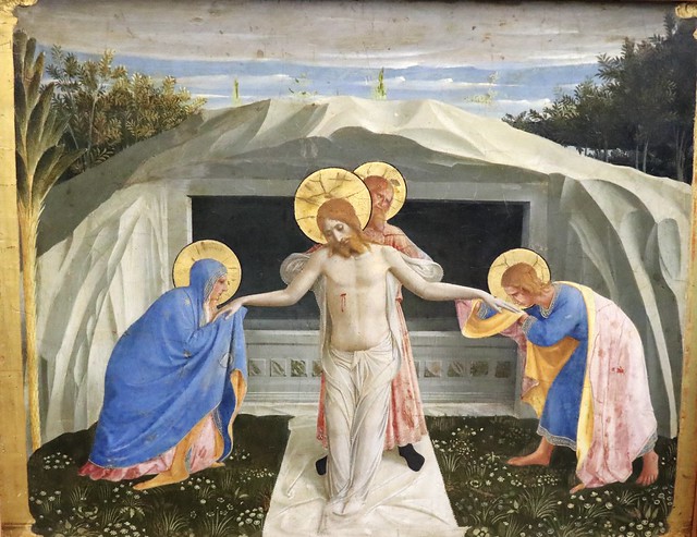 Fra Angelico: Entombment of Christ in the Alte Pinakothek in Munich