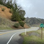 California State Route 253 West of Ukiah, Mendocino County, California