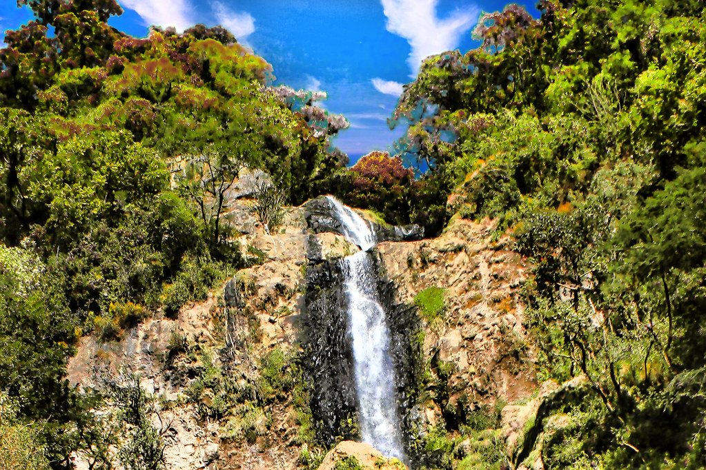 Panajachel GCA - Nature Reserve Waterfall 02