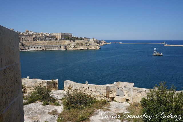 The Three Cities - Birgu - View of Vallette from Fort St. Angelo