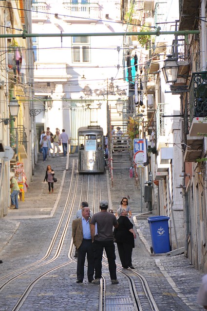 Bica Funicular Tram No 1 - Lisbon, Portugal