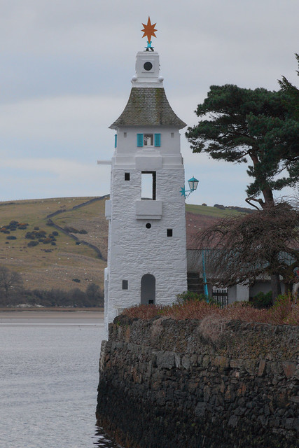 Portmeirion, Gwynedd, North Wales - Observatory Tower (Featured in Explore)