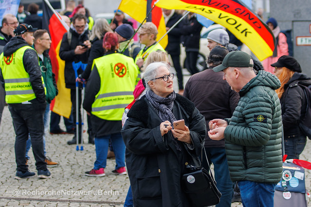 09.03.2024 Berlin: Rechte „Volksdemo“ von Souveränisten und Verschwörungsideologen