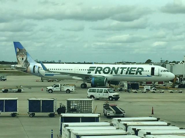 Frontier Airlines A321-200 at MCO