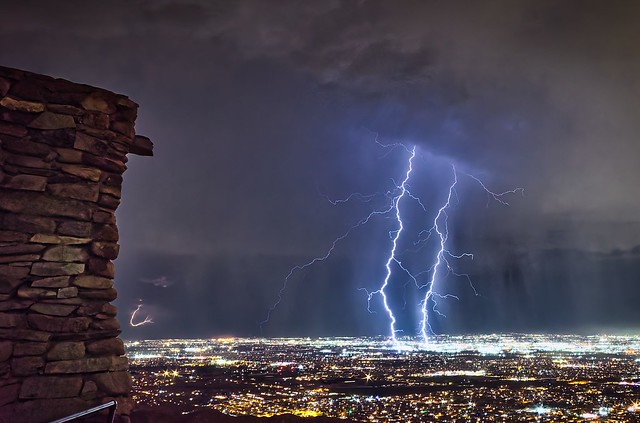 South Mountain Lightning Show - Phoenix - August 2023