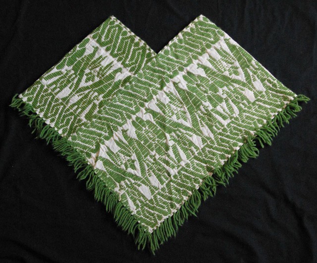 Mexico Quechquemitl Cape Embroidery Textiles Ropa