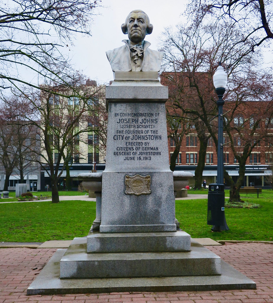 Joseph Johns Statue, Johnstown, PA