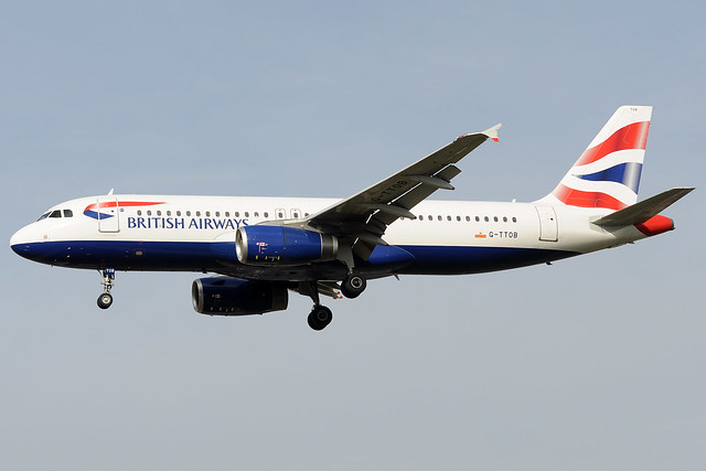 G-TTOB - Airbus A320-232 - British Airways @ LHR