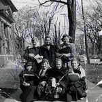 Girls At Park Junior High School Circa 1950