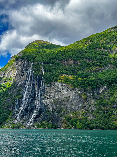 Seven sisters, Geiranger fjord, Norway-8216