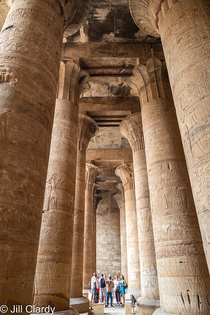 Soaring Columns at the Temple of Horus at Edfu