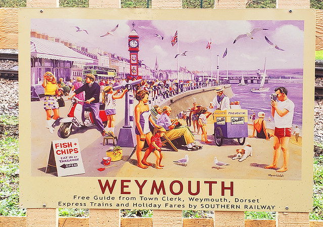 RD26580.  Advert for Weymouth.