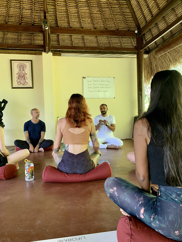 Yogins Follow Instructions -Trimurti Yoga Bali