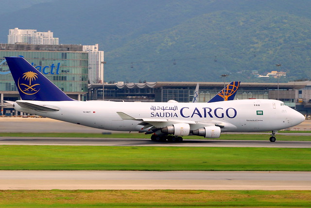 Saudia Cargo السعودية Boeing 747-412F/SCD TC-MCT