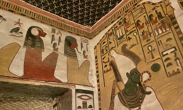 #QV66 is the tomb of Nefertari, one of the wives of Pharaoh #RamessesII it’s in Luxor ,Egypt , Valley of the Queens.