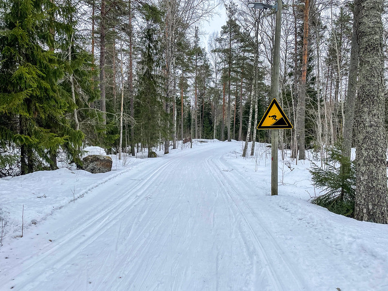 Vaskiluoto skiing tracks