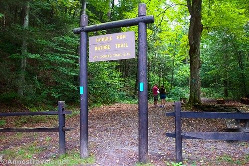 The Double Run Trailhead, Worlds End State Park, Pennsylvania