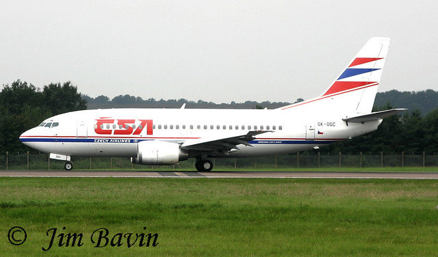 OK-DGC Boeing 737-5L9  CSA Czech Airlines