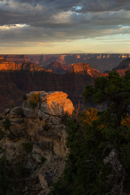 Sunset Light at Grand Canyon National Park
