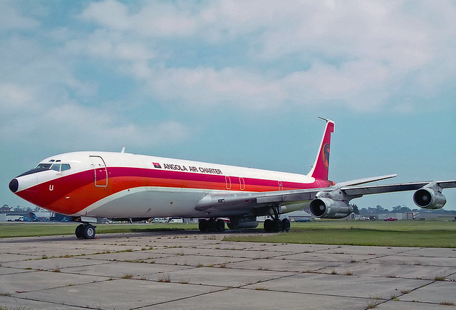 D2-TOU Boeing 707-351C Angola Air Charter.