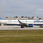 N334JB JetBlue Embraer ERJ-190AR Spotting Fort Lauderdale