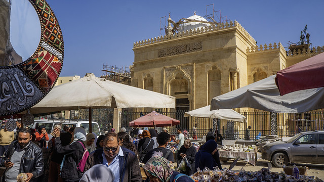 El-Sayeda Zeinab Mosque and shrine during renovations in Cairo ترميمات مسجد و ضريح السيدة زيبن بالقاهرة