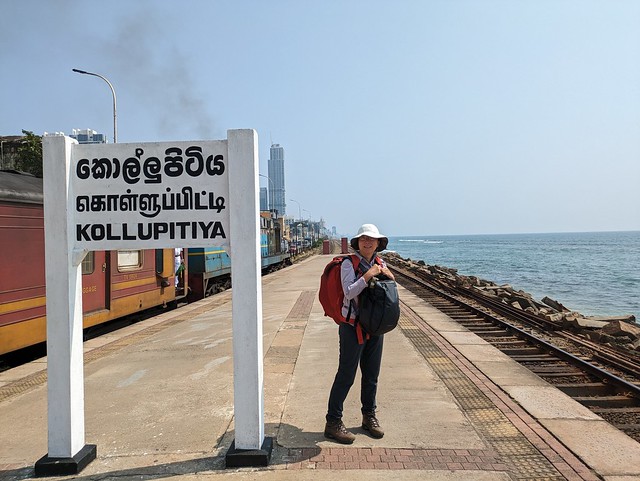 Kollupitiya Station - On the Train from Kandy to Colombo, Sri Lanka
