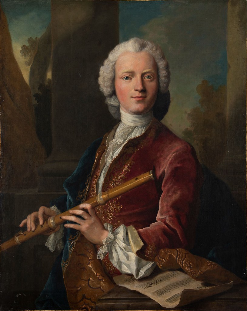 Henri Millot (c.1699-1756) - Portrait présumé de Michel Blavet (1700-1768)