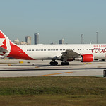 C-GDUZ Air Canada Rouge Boeing 767-38EER Spotting Fort Lauderdale