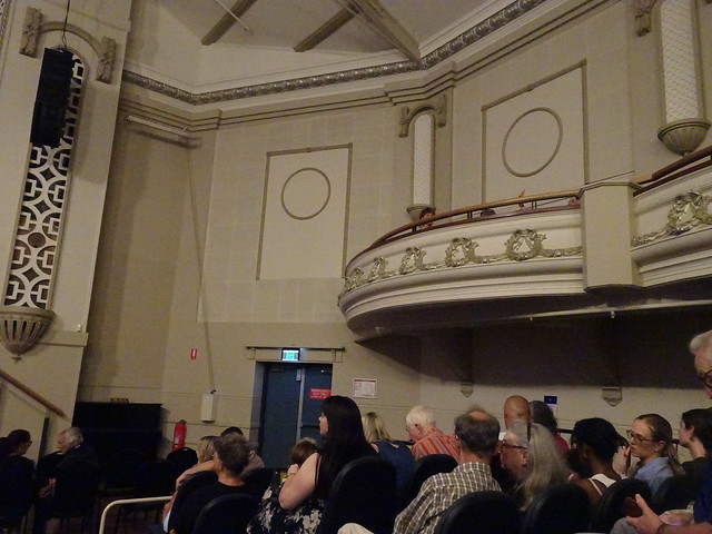 Audience at Woodville Town Hall