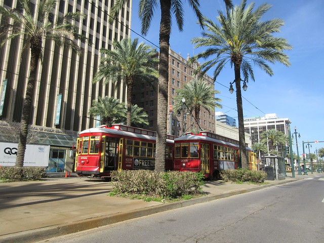 Streetcars on Canal Street