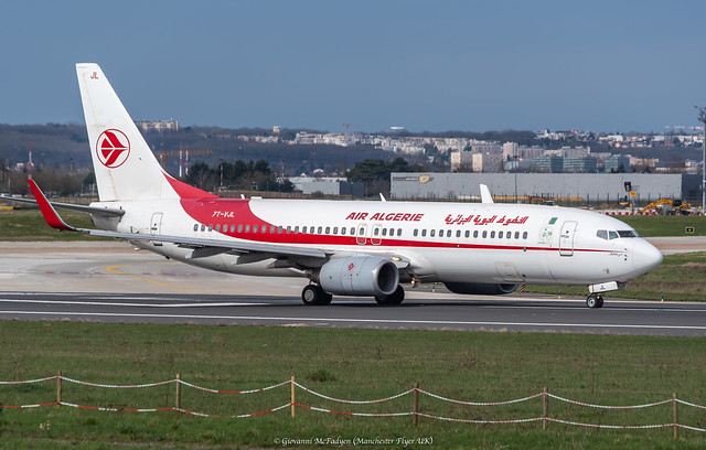 7T-VJL B738 Air Algerie @ ORY-LFPO 03-2024