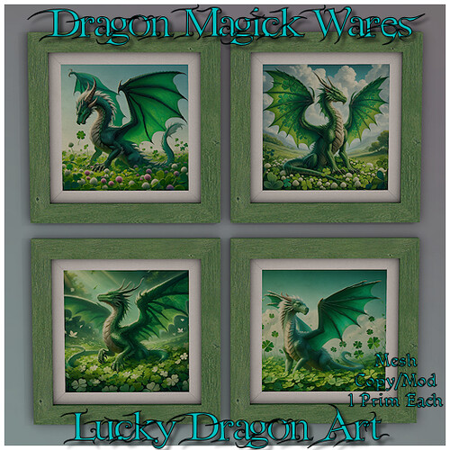 Lucky Dragon Art