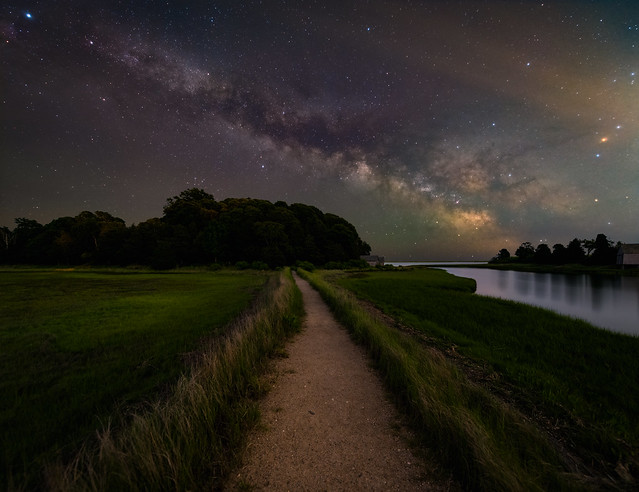 Milkyway sighting from Cape Cod