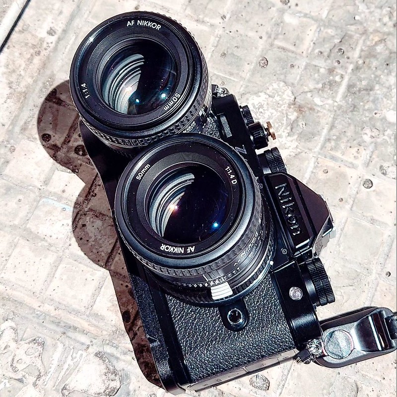 Nikon AF 50mm f1.4 D 曰本製vs中國版