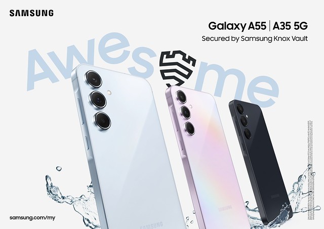 Samsung Galaxy A55 5G & Galaxy A35 5G: Inovasi Hebat Dicipta untuk Semua