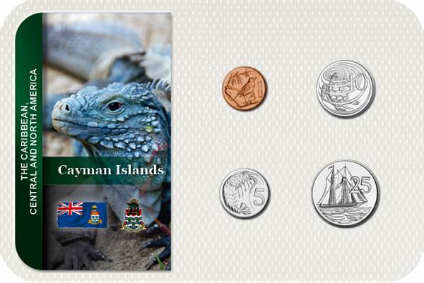 Sada mincí Kajmanské ostrovy
