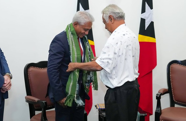 24.03. Primeiro-Ministro de Timor-Leste recebe Secretário Executivo