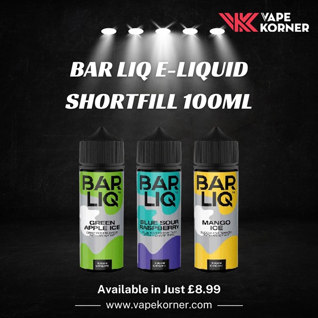 Bar Liq E-liquid Shortfill 100ml