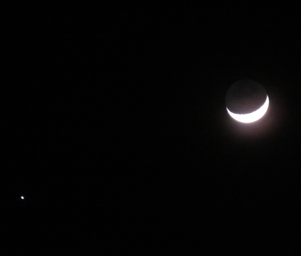 Conjunction of the Moon and Jupiter