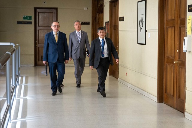 Visita protocolar del Embajador de Ucrania en Chile