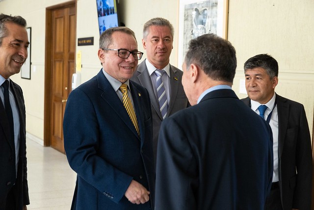 Visita protocolar del Embajador de Ucrania en Chile