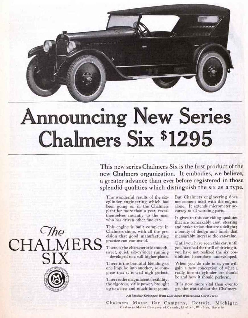 1922 Chalmers Six