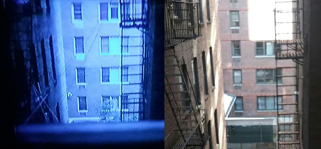 Then and Now, the View From Apartment 17