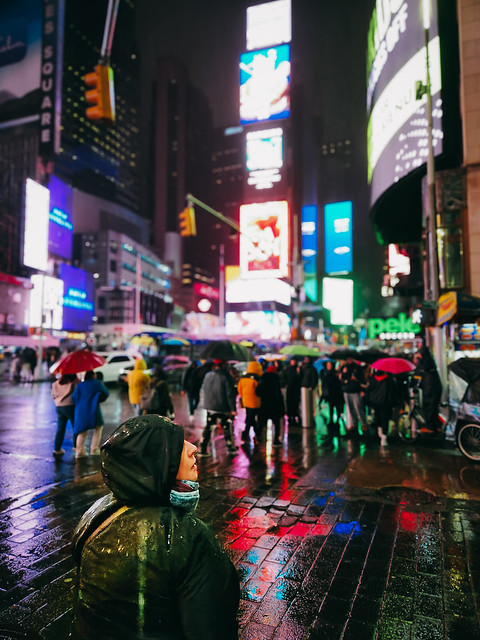 Rainy Days in Times Square