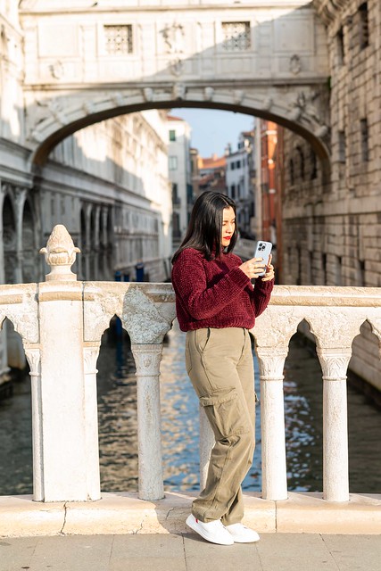 Tourist in Venice