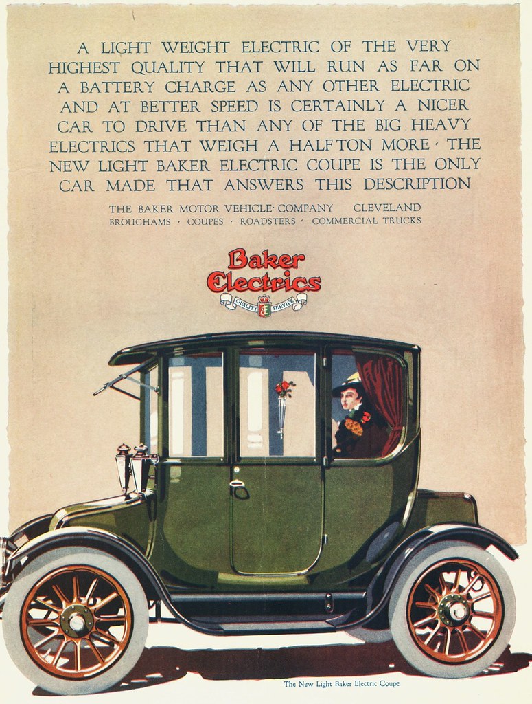 1915 Baker Electric Coupe