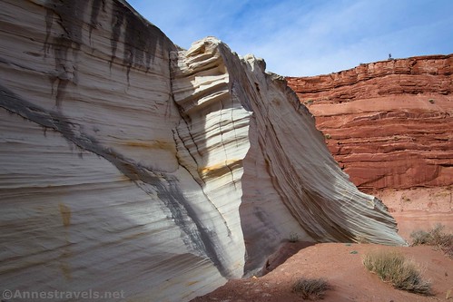 Standing on the north side of the Nautilus, Grand Staircase-Escalante National Monument, Utah