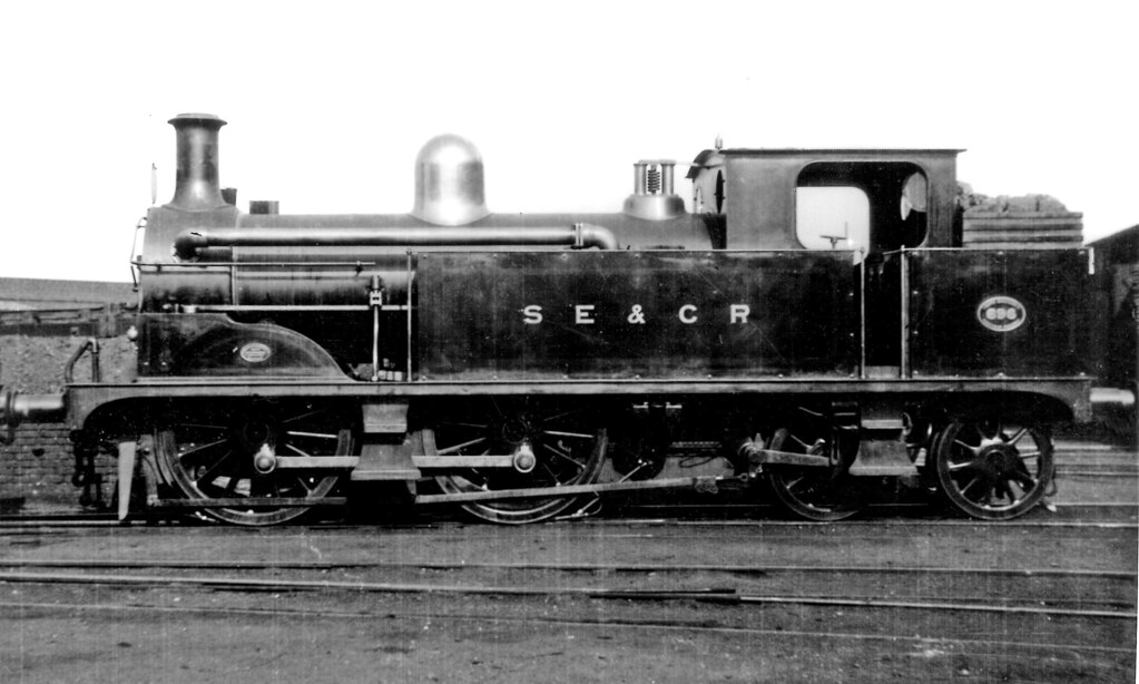 SECR 696 at Battersea c1902 | Taken from a print in my colle… | Flickr