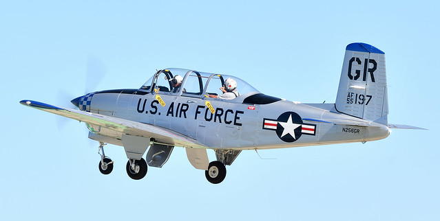 1956 Beech T-34A Mentor N256GR Served with the USAF 55-0197